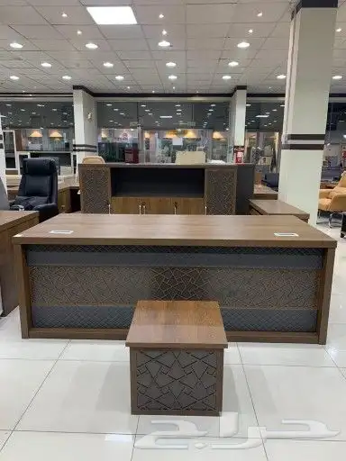 مكتب مدير إدارة طقم عصرية فخم متكاملة اثاث مكتبي مودرن فخم 35