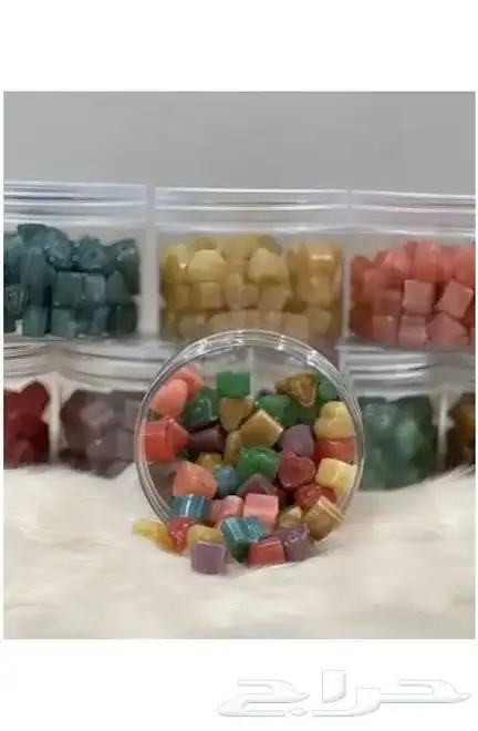 بخور مستكة معطر بأشكال وألوان وروائح متنوعة   10 ريال 17