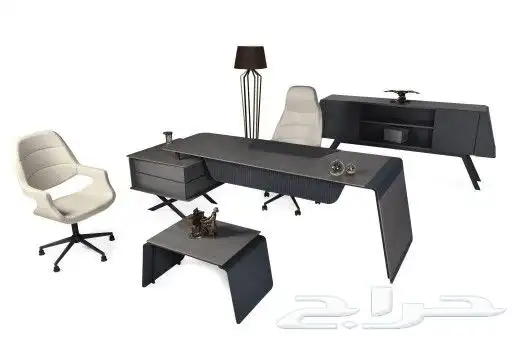 مكتب مدير إدارة طقم عصرية فخم متكاملة اثاث مكتبي مودرن فخم 6