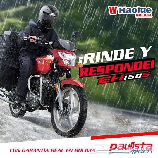 Motorcycle haojue EH150 Delivery 19