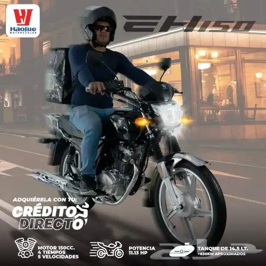 Motorcycle haojue EH150 Delivery 15