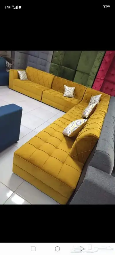 كنب جديد جاهز بسعر المصنع 40