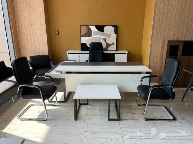 مكتب مدير إدارة طقم عصرية فخم متكاملة اثاث مكتبي مودرن فخم 18