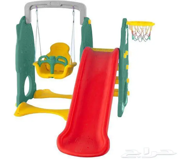 مرجيحة مع زحليقة و كرة سلة 3