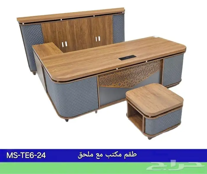 مكتب مدير إدارة طقم عصرية فخم متكاملة اثاث مكتبي مودرن فخم 33