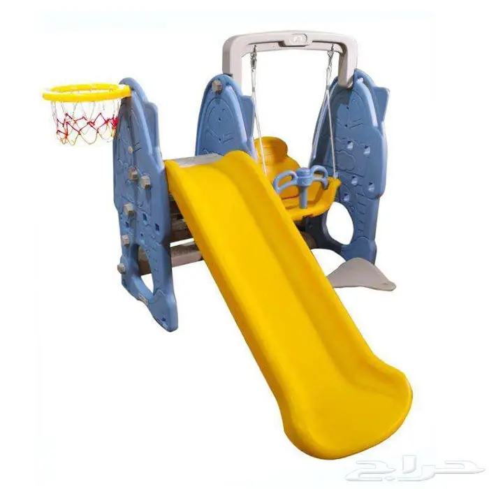 مرجيحة مع زحليقة و كرة سلة 5