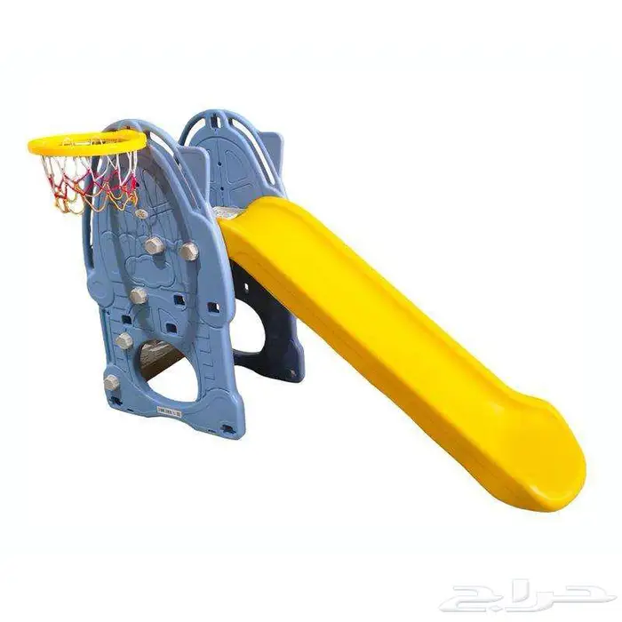 مرجيحة مع زحليقة و كرة سلة 0