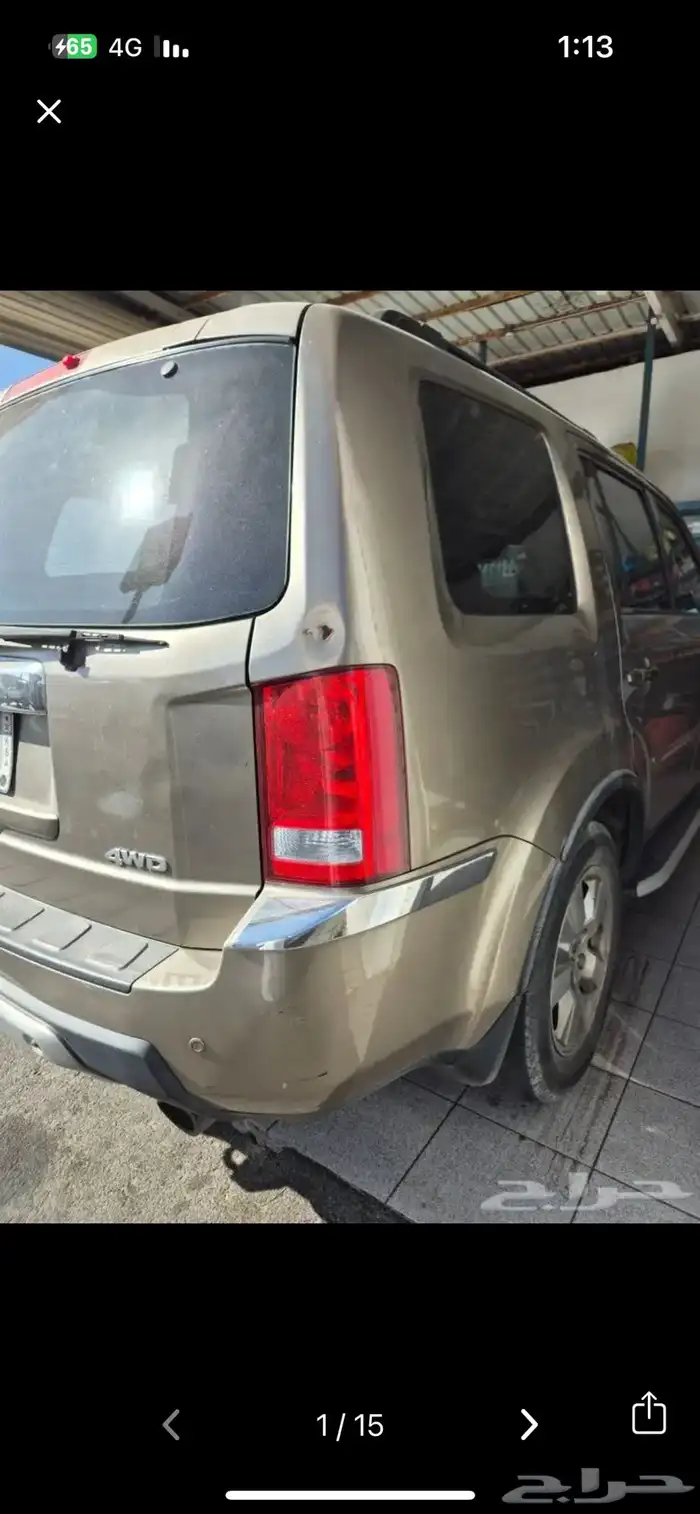 للبيع هوندا بايلوت 2011خميس مشيط ممشى562 الف كيلو حد 20 الف 9