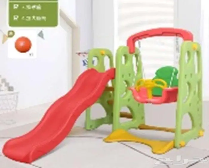 مرجيحة مع زحليقة و كرة سلة 9