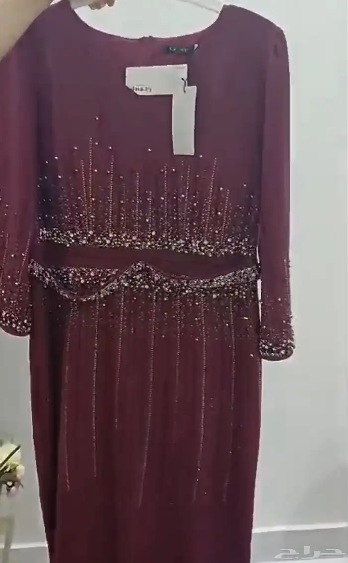 فساتين سهرة للبيع الون الاسود يوجد 2 مقاس ميديم200 ريال 6