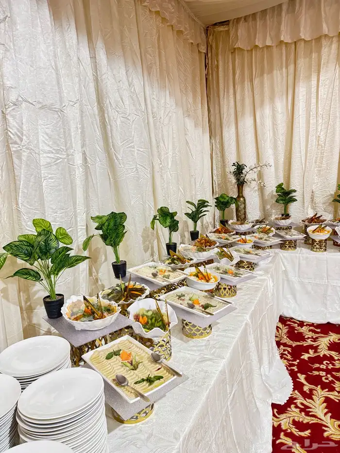 تجهيز بوفيهات عدد كبير تنظيم حفلات تنظيم المناسبات 1