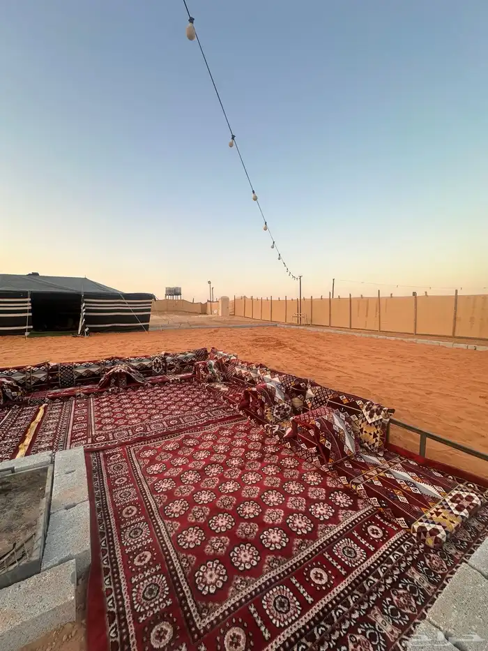 مخيم قسم قسمين شمال طريق الملك فهد 23