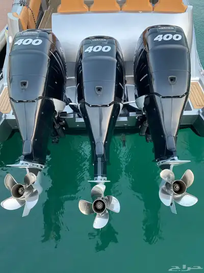 قارب صيد رياضي 40 حالول 2017 3X400 حصان ريسنج 8