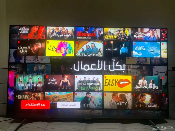 شاشة تلفزيون سامسونج 58 بوصة سمارت 4k UHD 3