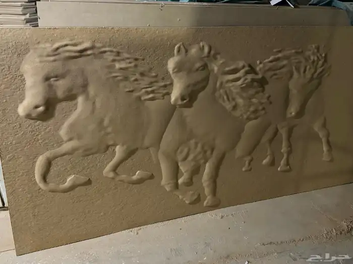 لوحات جداريه 3d خشب 3