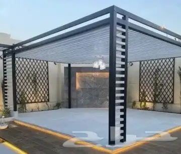 مظلات وسواتر برجولات هناجر 9