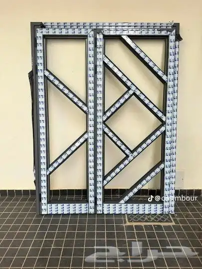 المنيوم زجاج مرايا واجهات زجاج درايش باب المنيوم واجهه زجاج 0