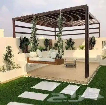 مضلات سواتر برجولات جميع انواع الحداده 9