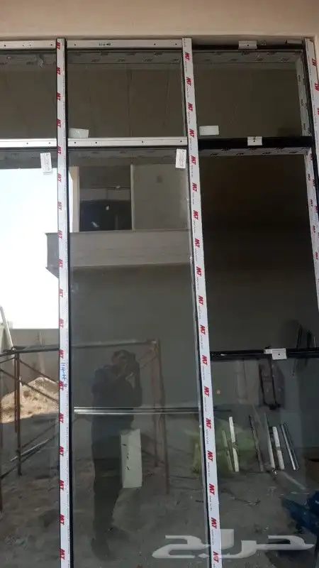 المنيوم زجاج مرايا واجهات زجاج درايش باب المنيوم واجهه زجاج 11