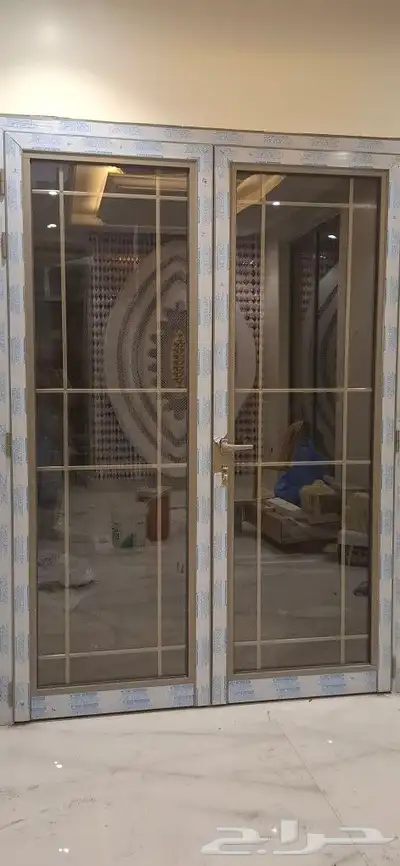 باب المنيوم بجميع الالوان 3