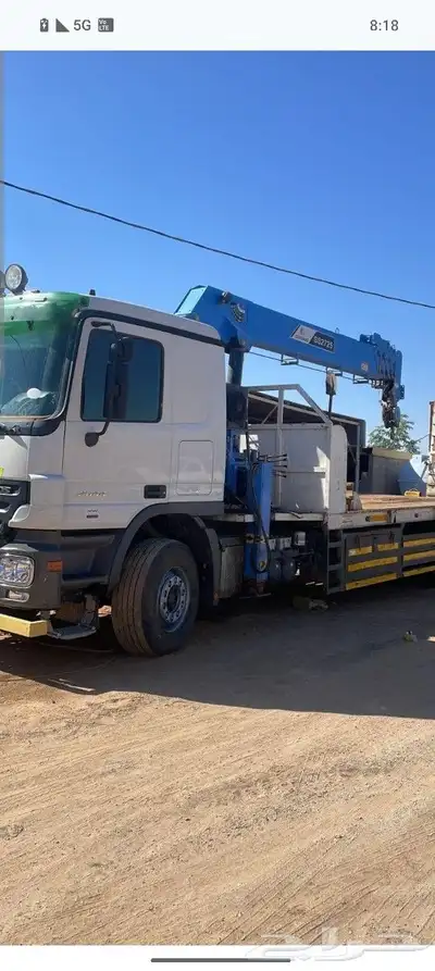 بم تراك ورافعات شوكيه وكرينات Crane وسطحات للاجار اليومي 0