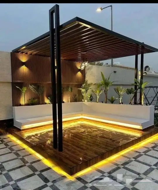 مضلات سواتر برجولات جميع انواع الحداده 6