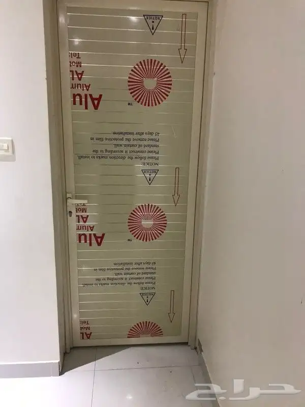 المنيوم زجاج مرايا واجهات زجاج درايش باب المنيوم واجهه زجاج 8