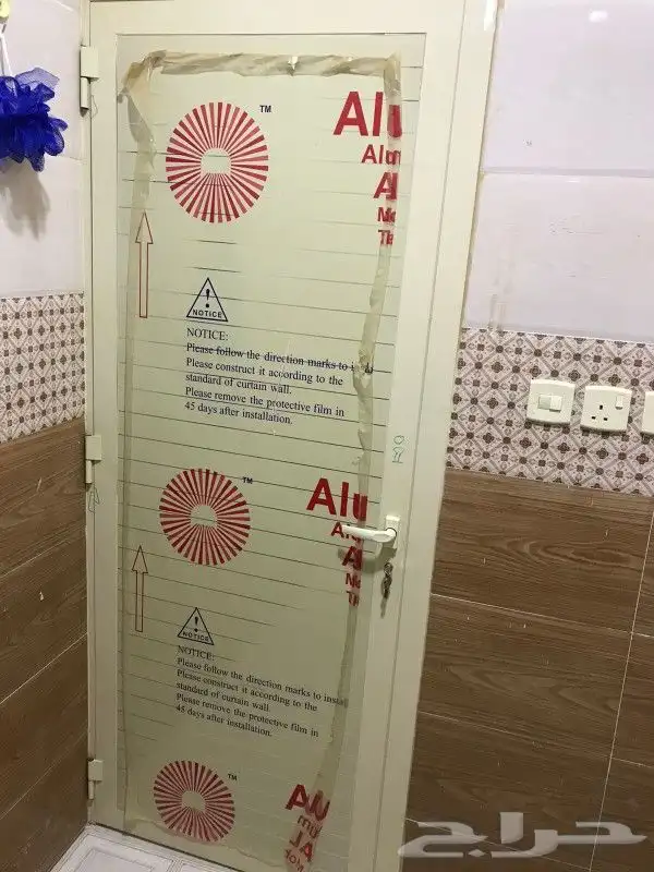 المنيوم زجاج مرايا واجهات زجاج درايش باب المنيوم واجهه زجاج 9