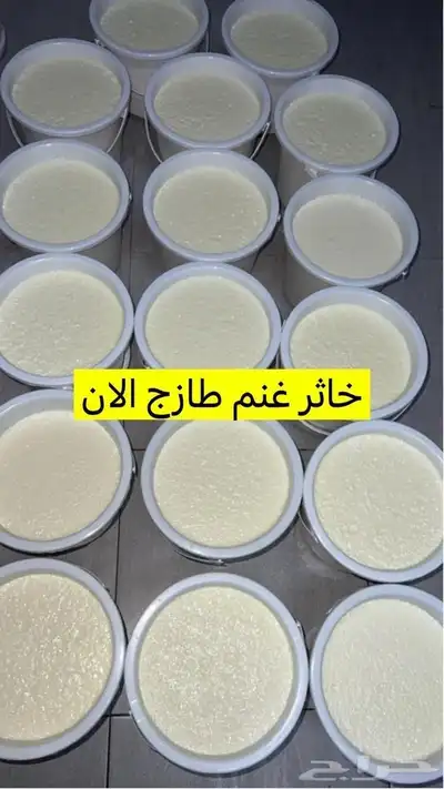 سمن غنم خاثر غنم لبن زبده جبنه مكدوس نوعين قشطه زيت زيتون 19