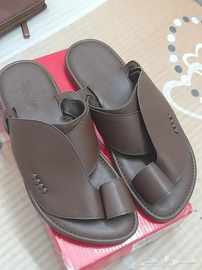 شبشب فلورينا طبي ايطالي جلد بقر لاصحاب الذوق الرفيع ماشاءال 3