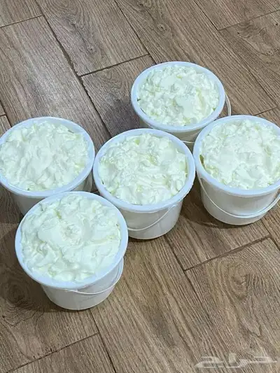 سمن غنم خاثر غنم لبن زبده جبنه مكدوس نوعين قشطه زيت زيتون 5