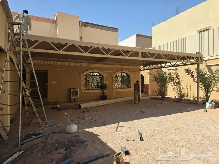 مظلات وسواتر برجولات هناجر 4