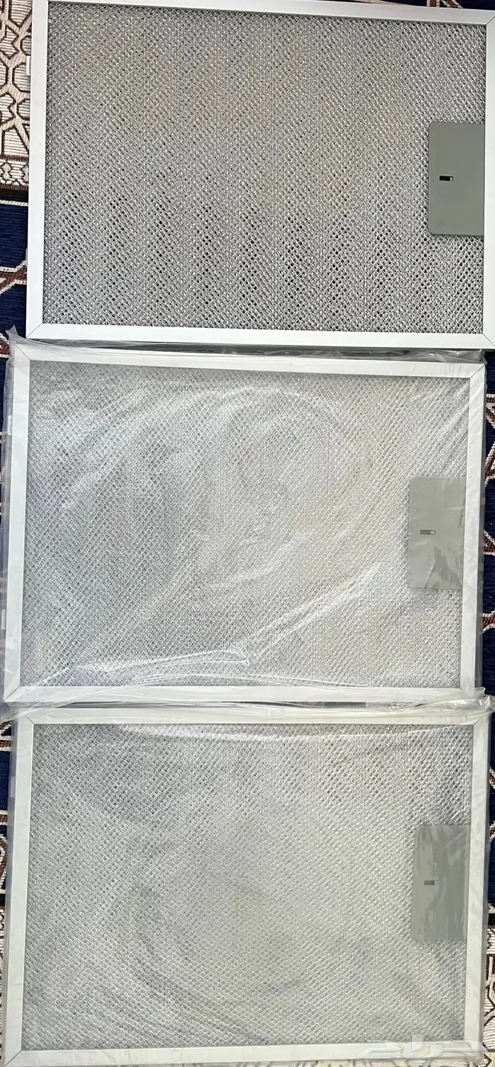 فلاتر شفاط هواء لفرن المطبخ المقاس موضح بصوره 0