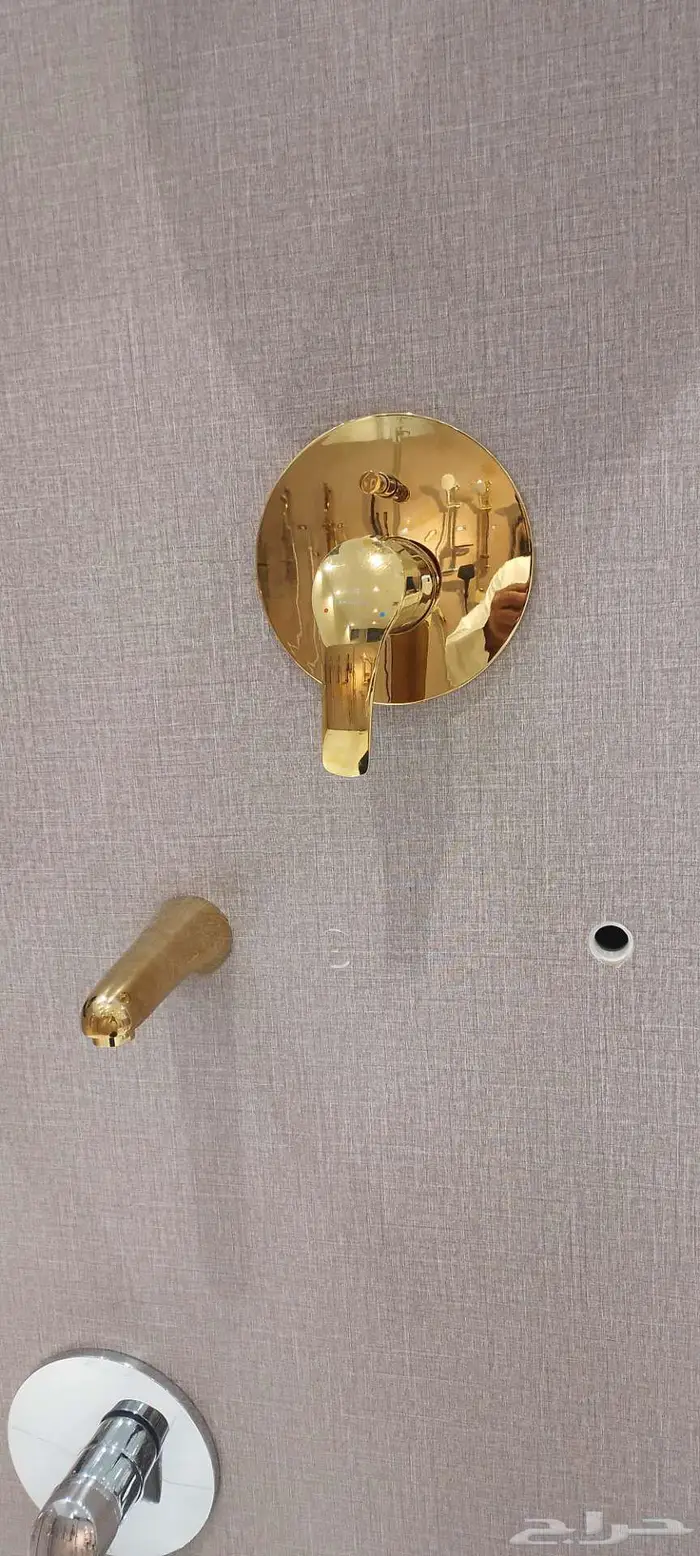 ادوات صحية وسباكة تذهيب وطلاء اسود 20