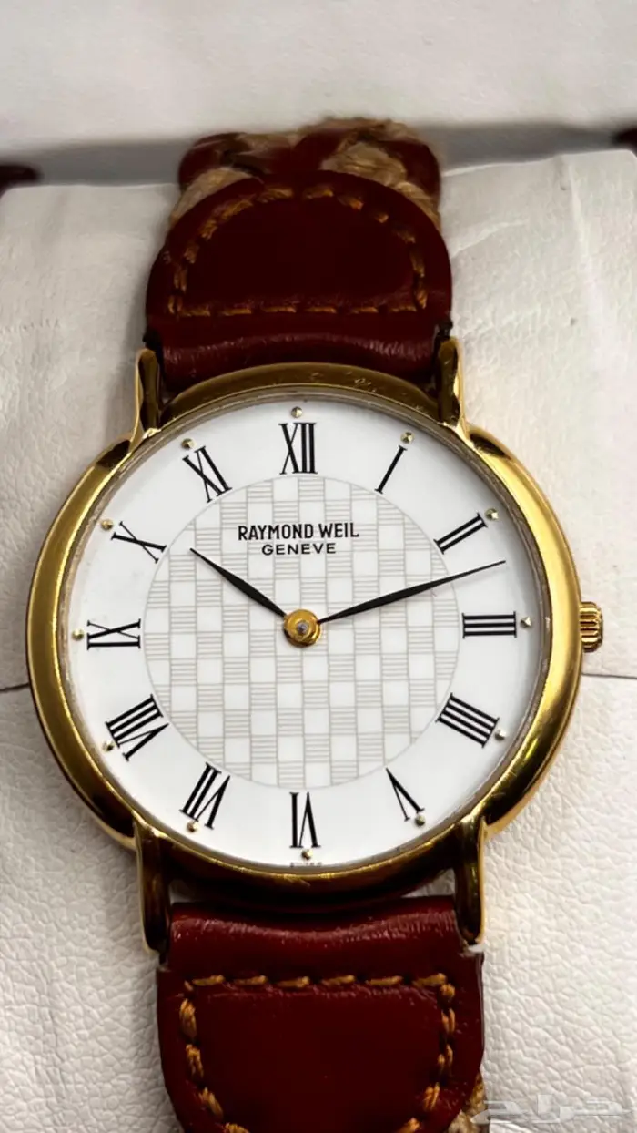 ساعة ريمنودوبل Raymond Weil رجالية سويسريه اصلية 2