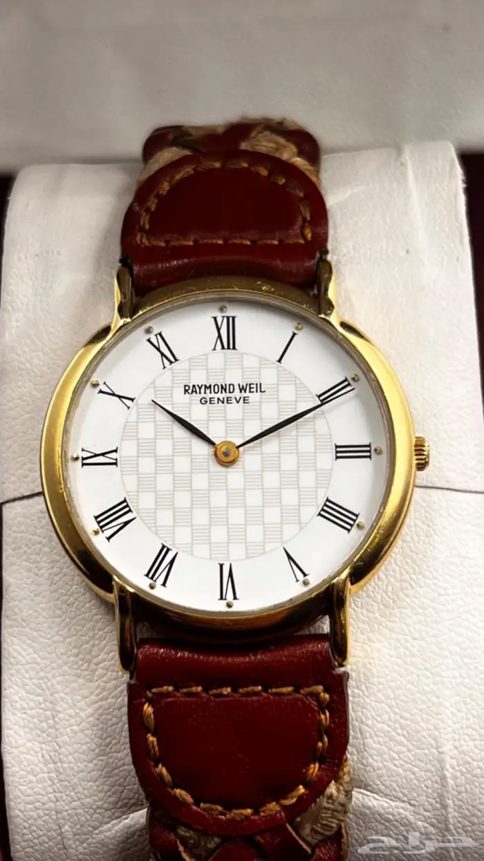 ساعة ريمنودوبل Raymond Weil رجالية سويسريه اصلية 1