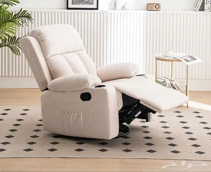 كرسي استرخاء مخمل 3