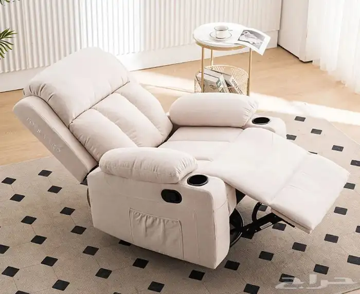 كرسي استرخاء مخمل 4