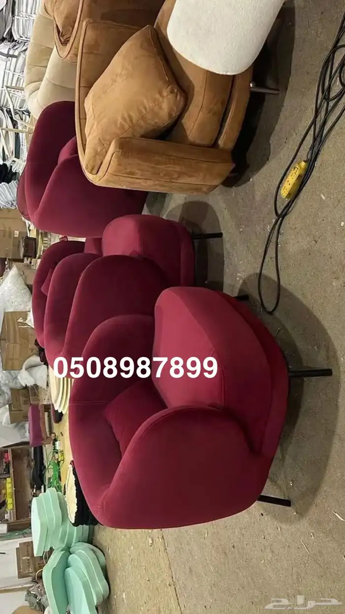 كراسي لاونج كنب طاولات كافيهات مطاعم قاعات كنبات شقق قصور 86