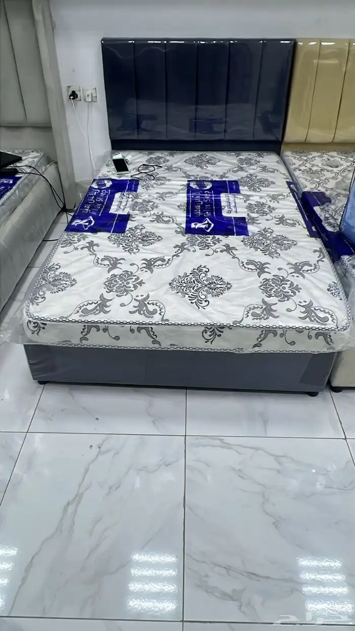 جديد سرير نفرين خشب 2