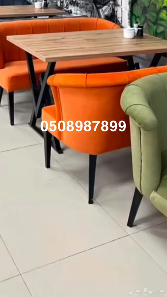 كراسي لاونج كنب طاولات كافيهات مطاعم قاعات كنبات شقق قصور 17