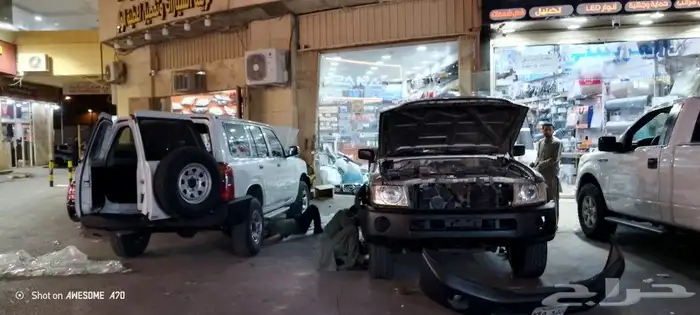 قطع نيسان   شبك سوبر سفاري  شمعات فتك  رفارف فتك-غطا اسبير 4