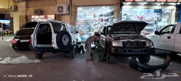 قطع نيسان   شبك سوبر سفاري  شمعات فتك  رفارف فتك-غطا اسبير 5