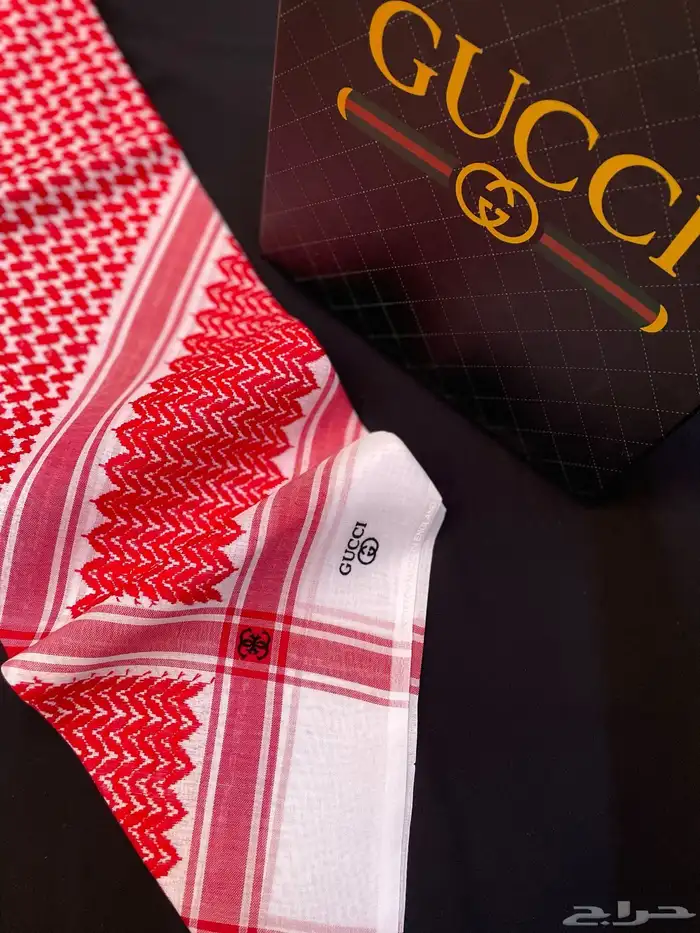 شماغ مونت بلانك ملكي خاص دم الغزال 2