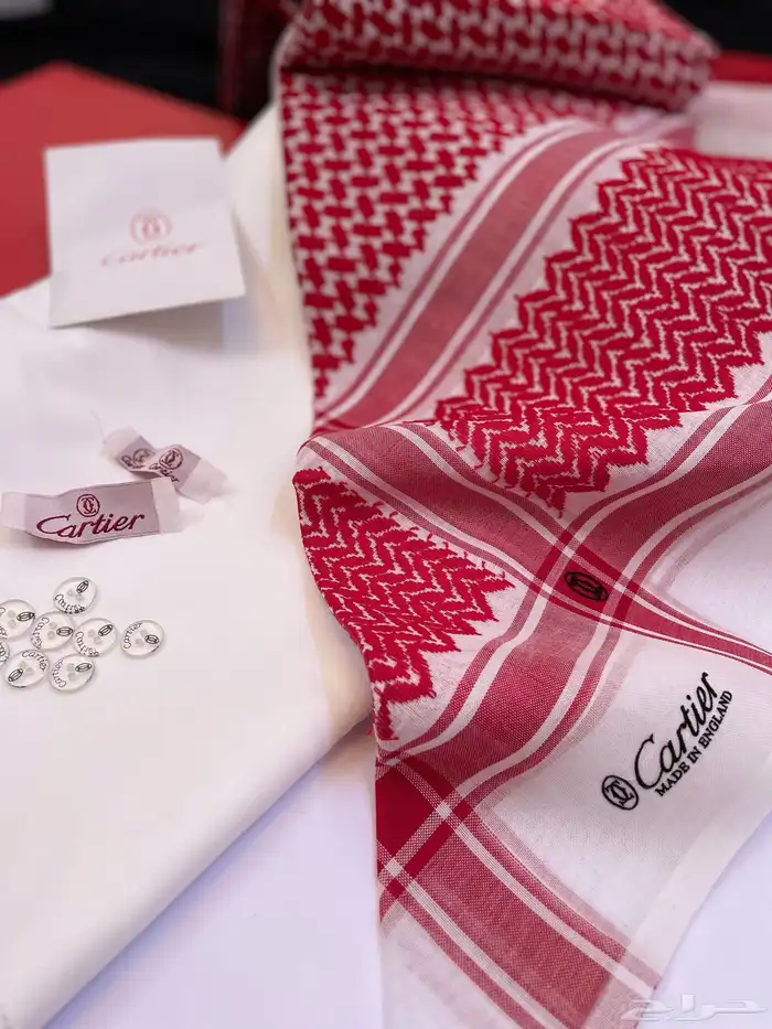 شماغ مونت بلانك ملكي خاص دم الغزال 14