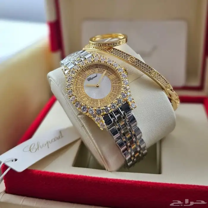 ساعات شوبارد نسائي متوفر ماركات متنوعه كارتير رولكس 1