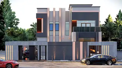 مهندس معماري فري لانسر محترف في تصميم المخططات والواجهات 9