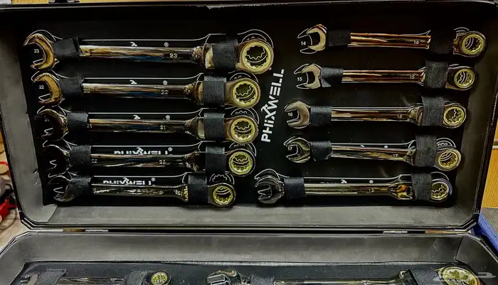 طقم مفتاح اتوماتيك متحرك Automatic spanner 2