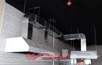 أعمال شفاط المطبخ والقنوات 3