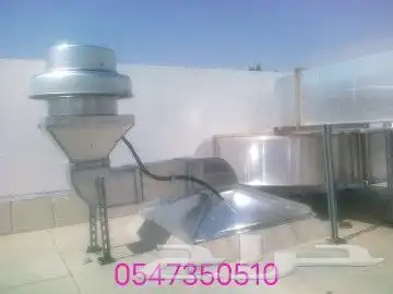 أعمال شفاط المطبخ والقنوات 4